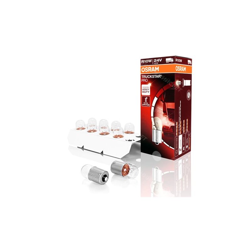 Osram 24V 10W BA15S Truckstar