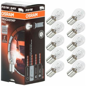 Osram 24V 21W BA15S Truckstar