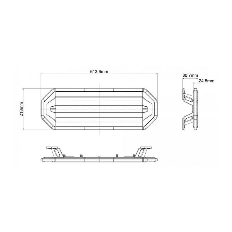 Blitzbro 60 cm Orange 