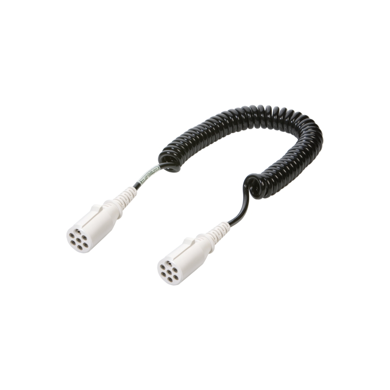 Spiralkabel 6x1+1x1,5 7P 24V (S) 