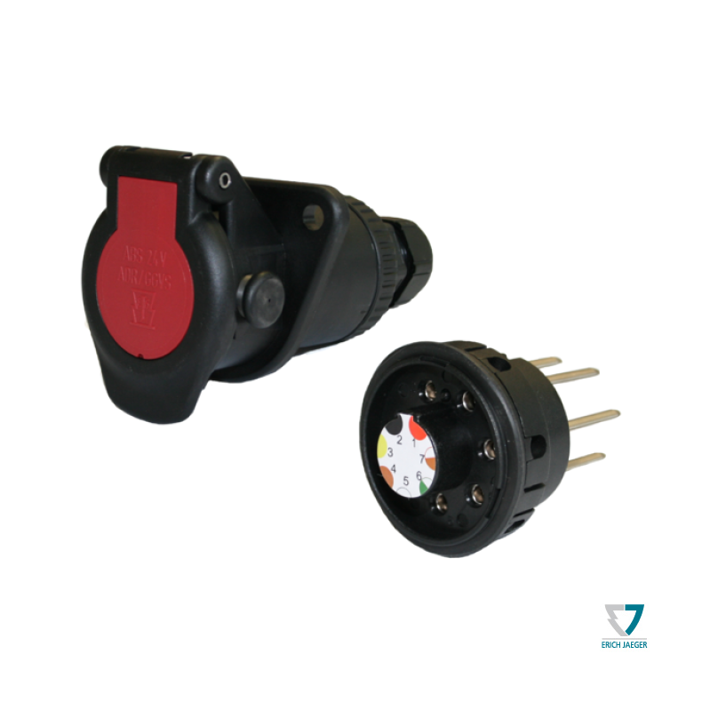 7 Polet EBS stikd�se m. skrue tilslutning