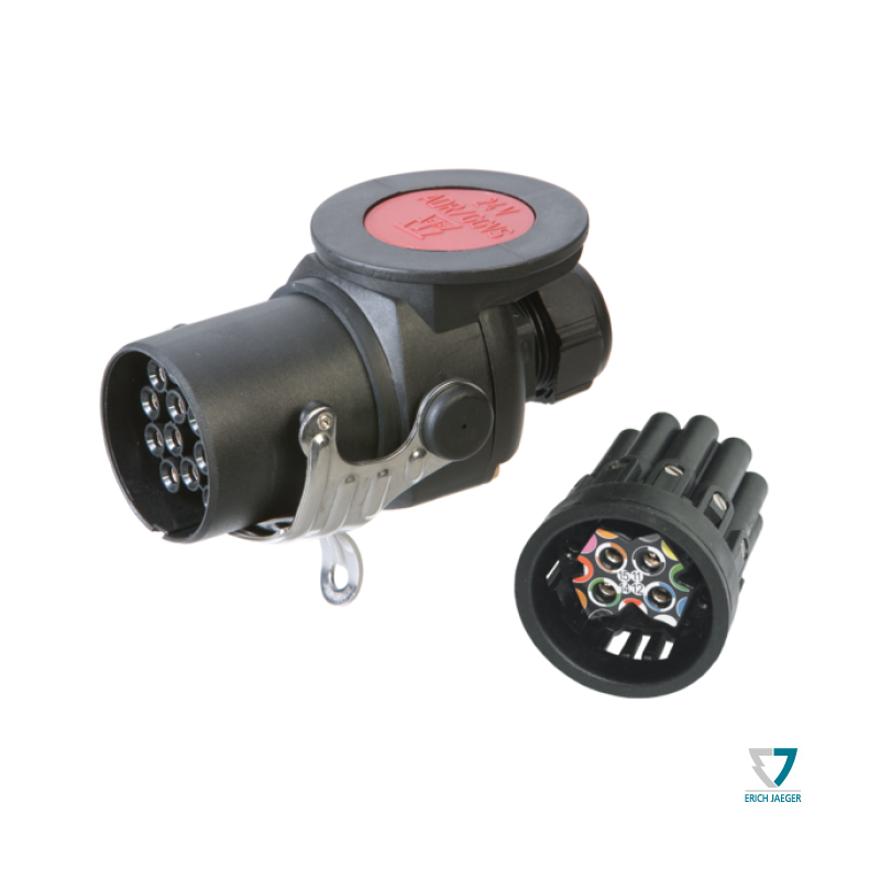 15 Polet stik m. skrue tilslutning