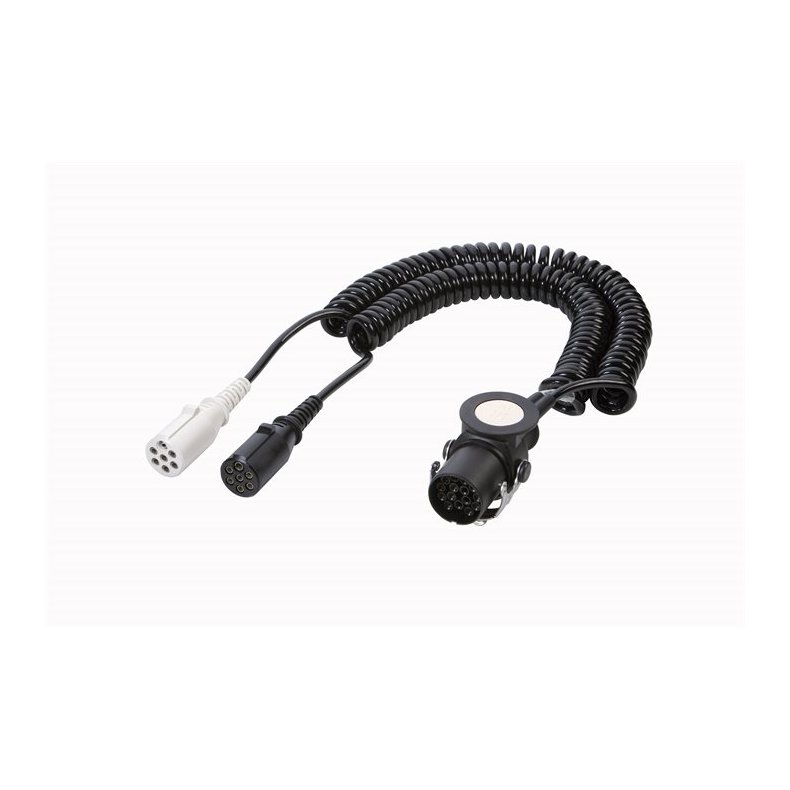 Adapter spiralkabel 15P til 2x7P 