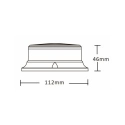 Rotorblink Magnetisk m. cigarstik 