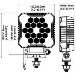 Arb. lampe 18 LED 2800L L0172