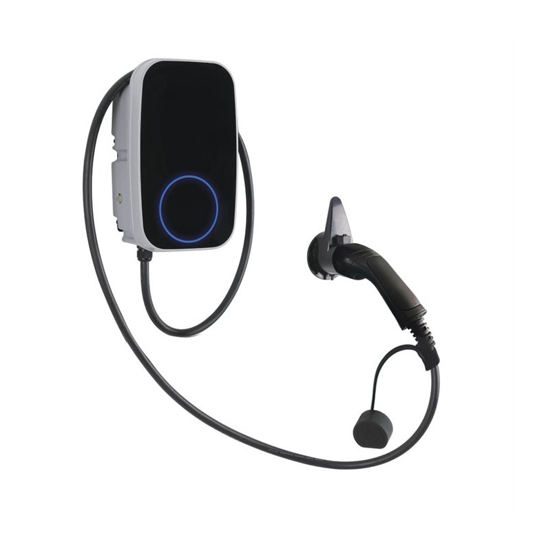 Ladestation 7KW WIFI m. kabel Type2 stik