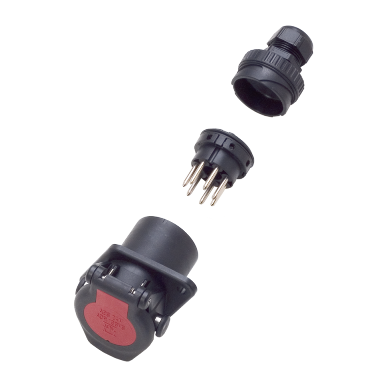 7 Polet EBS stikd�se m. skrue tilslutning