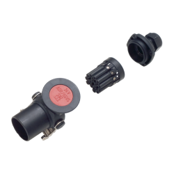 15 Polet stik m. skrue tilslutning