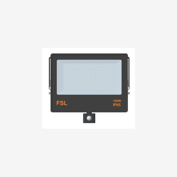 Flood 50W Projekt�r m. sensor