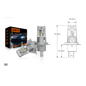 H4 Ultra Compact LED s�t 12/24V