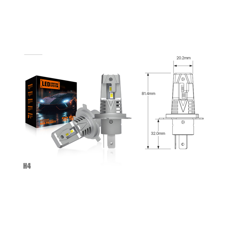 H4 Ultra Compact LED s�t 12/24V
