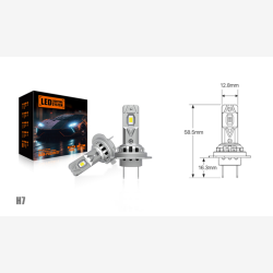 H7 Ultra Compact LED s�t 12/24V