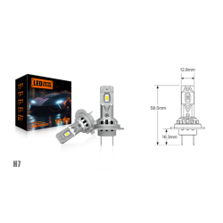 H7 Ultra Compact LED s�t 12/24V