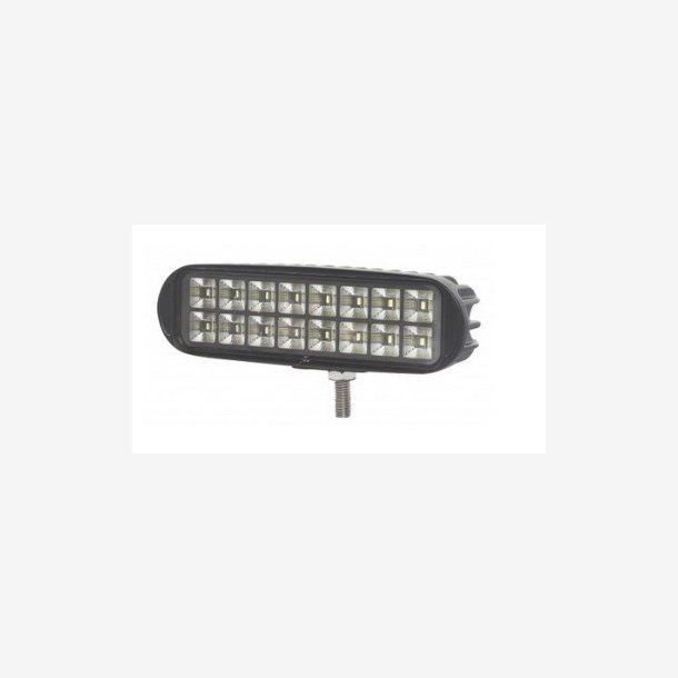 Led arbejdslampe flad 16 LED 1734 Lumen L0166