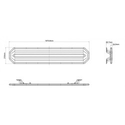 Blitzbro 107 cm Orange 