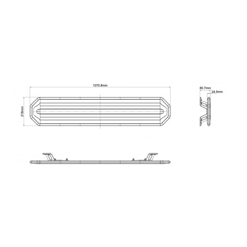 Blitzbro 107 cm Orange 