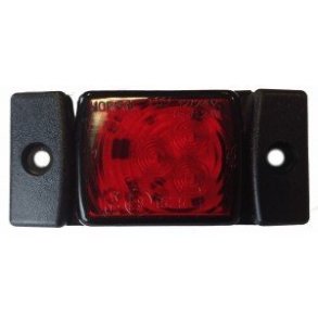 Sidemarkering R�d 12/24V mini