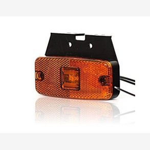 Sidemarkering Orange 12/24V  