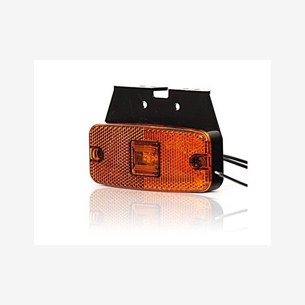 Sidemarkering Orange 12/24V  "Hella-model"